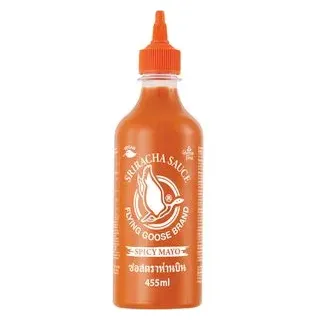 FlyingGoose Chilisauce, Sriracha, Mayo, scharf, 455ml