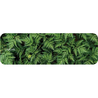 Logilink ID0169 "Wald" Gaming Tastaturpad mit schmal Handgelenkauflage Grün