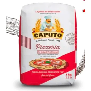 6 x 1 kg Caputo Mehl Pizzeria Typ "00" Italien Mehl