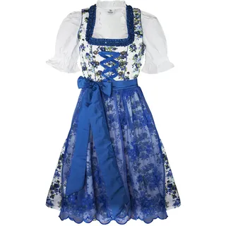 Edelnice Midi Dirndl 2-teilig Estefania Blumen