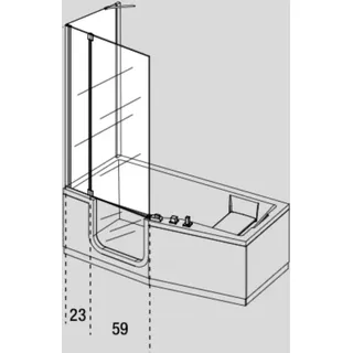 Iris Comby 2 (Höhe 140cm)