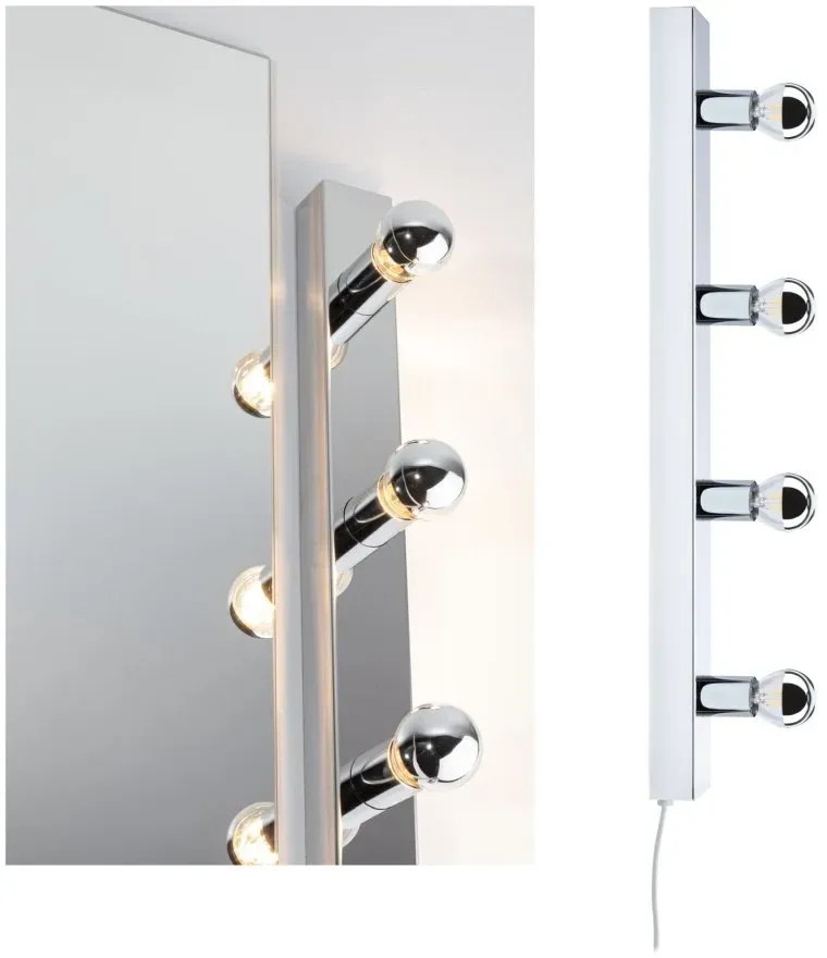Paulmann 5324 Spiegelleuchte Regula II inkl. Leuchtmittel E14 2700K 4x220lm 230V 4x2,6W Chrom