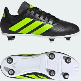 adidas Kinder Rugbyschuhe Junior SG Kids Rugbyschuh schwarz|weiß|gelb 38 2/3