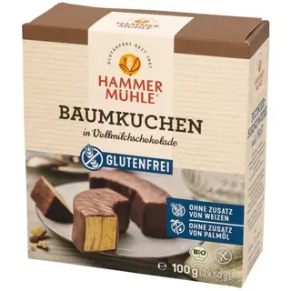 Hammermühle Bio Vollmilch-Baumkuchenringe glutenfrei, 2 Stück