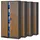 C001 x 90 x cm Anthrazit/Holzoptik