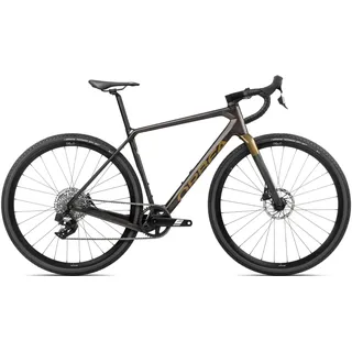 Orbea TERRA M41e TEAM 1X - cosmic carbon view - metallic olive green (gloss)