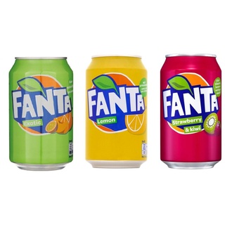 Fanta Mixpaket 72 Dosen XXL ( Fanta lemon, Fanta Exotic, Fanta Strawberry kiwi )