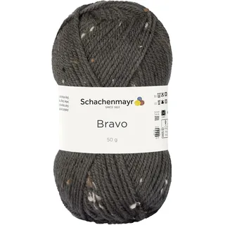 Schachenmayr Bravo 9801211-08373 loden tweed Handstrickgarn, Häkelgarn