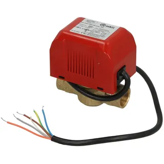 ORKLI 2-Wege Zonenventil mit Endschalter für Solar 230 Volt 3/4" IG