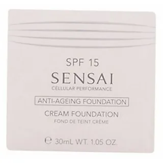 Sensai Cellular Performance Cream Foundation LSF 15 CF22 natural beige 30 ml