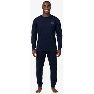 Cristiano Ronaldo CR7 CRISTIANO RONALDO Pyjama Nightwear in blau 2XL
