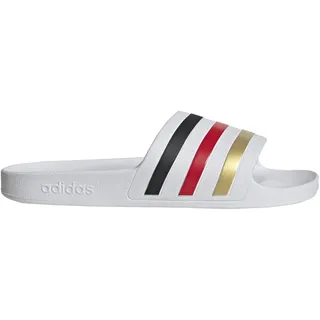 adidas Adilette Aqua Cloud White / Core Black / Gold Metallic 42
