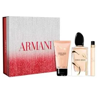 Sì Eau de Parfum 100 ml + Body Lotion 50 ml + Eau de Parfum 10 ml Geschenkset