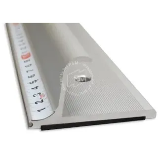 Schneidelineal mit Fingerschutz, Länge: 55cm