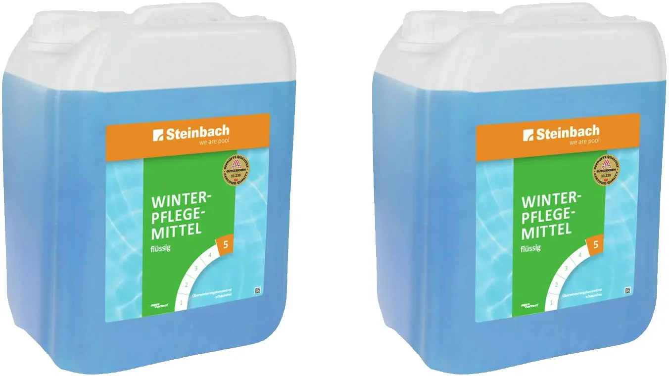 Steinbach Poolpflege Winterpflegemittel flüssig, 5 l, Algizide