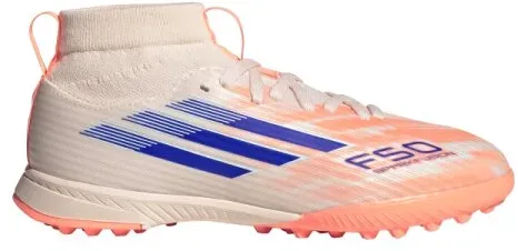 adidas F50 Sparkfusion League TF Kinder Coral Blaze - orange/blau