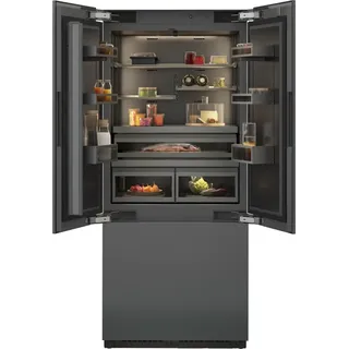 Gaggenau RVY497190, Vario Kältegeräte Serie Expressive, Kühl- und Gefrierkombination, 212.3 x 89.4 cm, Flachscharnier mit Softeinzug