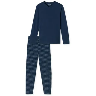 SCHIESSER Herren Pyjama Casual Essentials