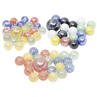 GoKi Glasmurmeln 21er Pack sortiert 63927
