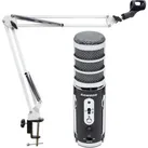 Samson Satellite USB-Mikrofon mit Gelenkarm-Stativ Weiss, Mikrofon
