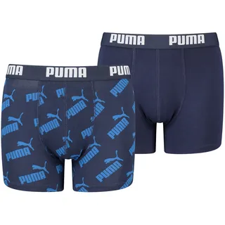 Puma Kinder Boxer Unterwäsche, Blau, 122-128