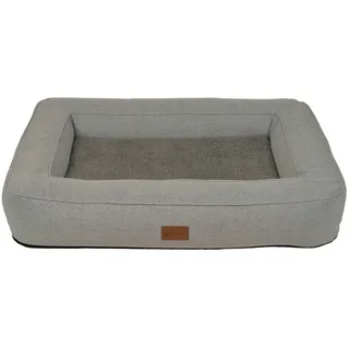Hundebett Lima Ortho L 100 x 65 cm grau