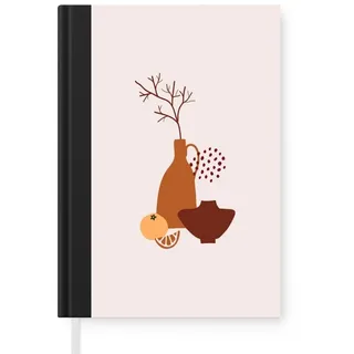 MuchoWow Notizbuch Vasen - Obst - Design