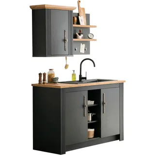 kochstation KS-Westminster Kochfeld grau