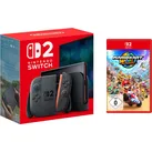 NINTENDO SWITCH 2 Konsolen-Set "Switch 2 + Mario Kart World", schwarz, B:27,2cm H:16,6cm T:1,39cm, Spielekonsolen
