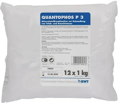 BWT Wirkstoff Quantophos P3, 1000 g f.Medotronic P,Medomat FP &G,Härteber.3