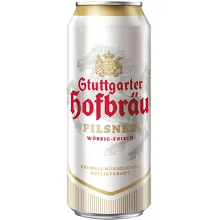 Stuttgarter Hofbräu Pilsner Dose 24x 0,5l Einweg