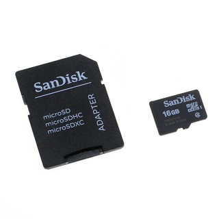 Speicherkarte SanDisk SD 16GB f. Panasonic Lumix DMC-LZ7