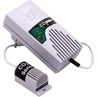 Schabus GX-D2 Kohlendioxid-Melder mit externem Sensor netzbetrieben detektiert Raumluftüberwachung
