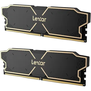 Lexar DDR5 RAM 16GB Kit (2x8GB) 6000MHz, DRAM 288-Pin UDIMM Desktop-Speicher, Hochleistungs-Gaming-Computerspeicher unterstützt Intel XMP 3.0/AMD Expo, On-die ECC, 1,25V