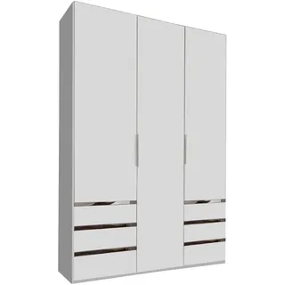 Level 150 x 216 x 58 cm weiß mit Schubladen