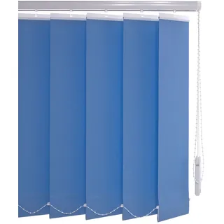 LIEDECO Vertikalanlage 89 mm" Gr. 9, blau, B:120cm H:250cm, Jalousien