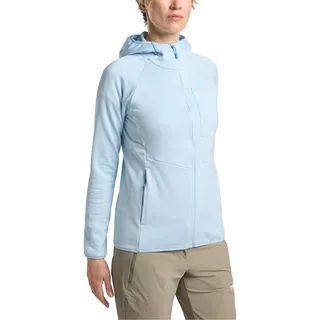 Jack Wolfskin Damen Kolbenberg Hooded Fz W Fleece-Jacke, Ice Blue, XS