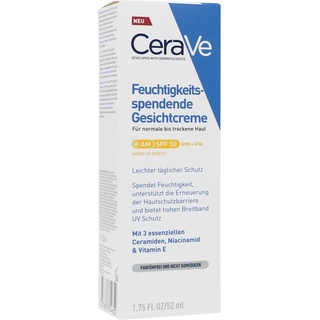 CeraVe Feuchtigkeitsspendende Gesichtscreme SPF 50 52 ml