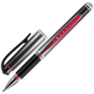 Uni-Ball Gel IMPACT UM-153S Gelschreiber schwarz/rot 0,6 mm, Schreibfarbe: rot