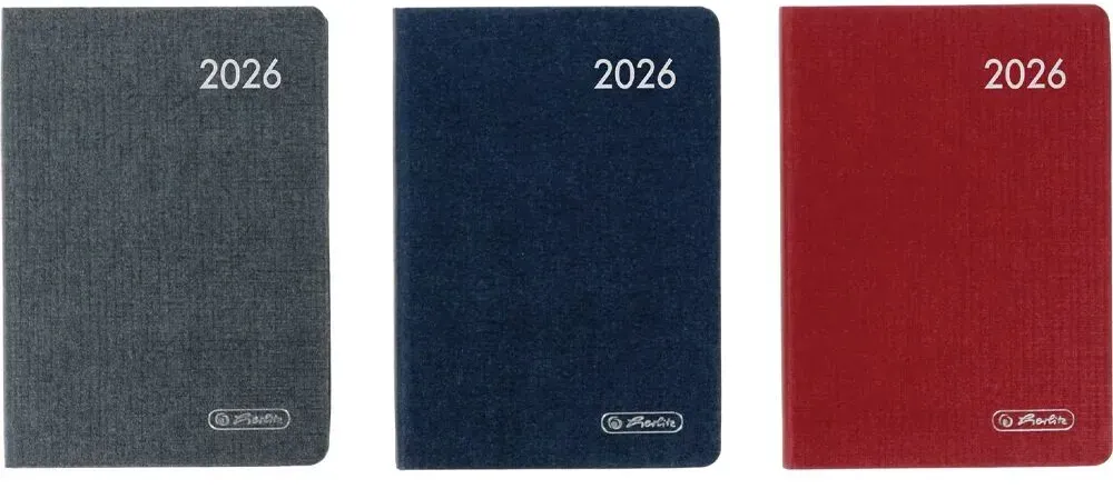 Herlitz Taschenkalender A7 Classic fs 2026