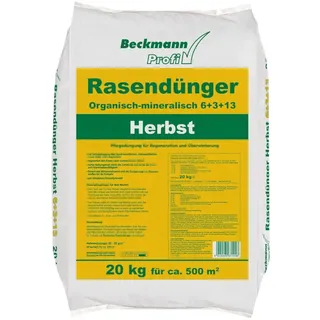 BECKMANN Rasendünger Herbst 20 kg