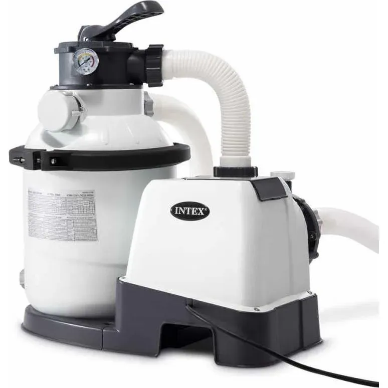 Intex Krystal Clear Sandfilteranlage 4,5 m³ für Pools bis 18.000l 26644