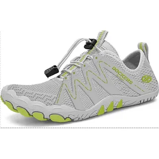 Dockers by Gerli Damen Barfußschuhe Grau/Grün EU 42 - 42 EU Weit