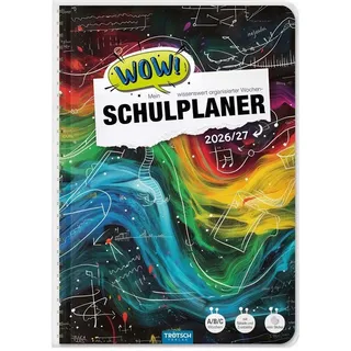 trotsch TRÖTSCH - Schulplaner WOW Waves 26/27