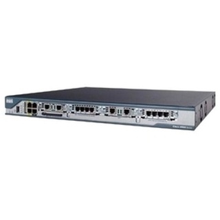 Cisco 2801, 10, 100 Mbit/Sek, 10/100Base-T(X), Ethernet (RJ-45), IOS, 128-bit AES, 192-bit AES, 256-bit AES, 3DES, DES, 1U - Schwarz/Blau/Silber