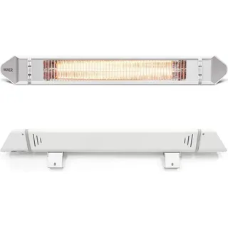 VASNER Teras 25 Basix Infrarot Heizstrahler 2,5 kW Weiß