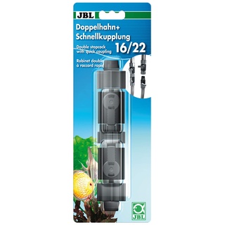 JBL Doppelhahn + Schnellkupplung 16/22