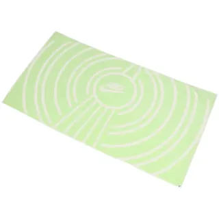 Nike Oversized Beach Handtuch 180 x 100 cm lime/weiss