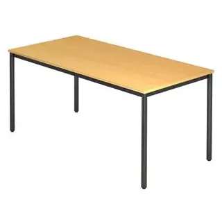 Hammerbacher Konferenztisch buche rechteckig, 160,0 x 80,0 x 72,0 cm