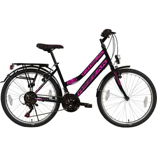 24" RH 42 cm schwarz/pink 21-Gang